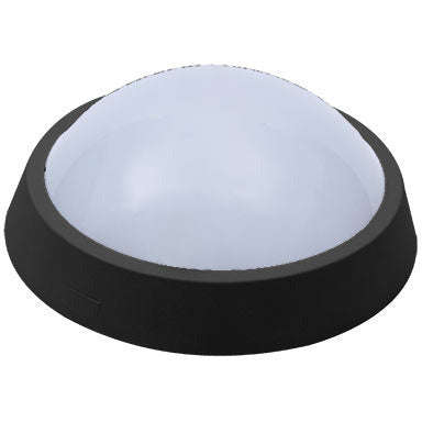 12w Led PVC BLK Bulkhead 4000k C/W Pir Sensor85-265vac
