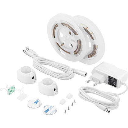 Underbed LED Strip Lights with Motion Sensor - 2 Pack