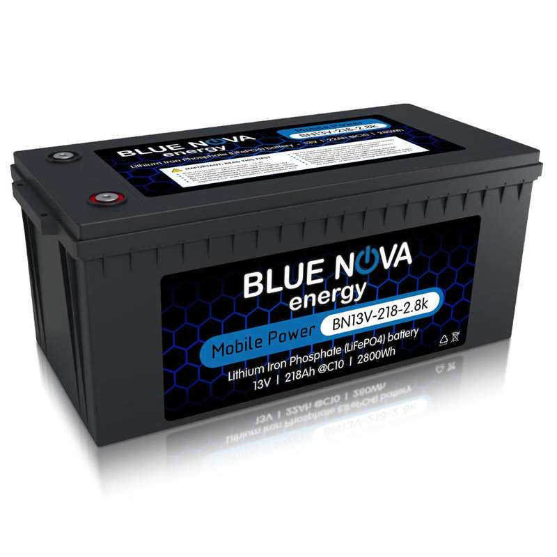 2800Wh 218AH 13VDC LIFePO4 Battery C/W BMS
