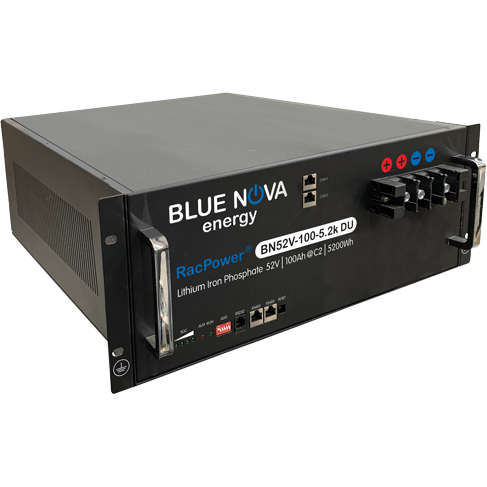 5.12kWh 100Ah 52VDC LIFePO4 Battery C/W Comms and BMS Daily Cycling
