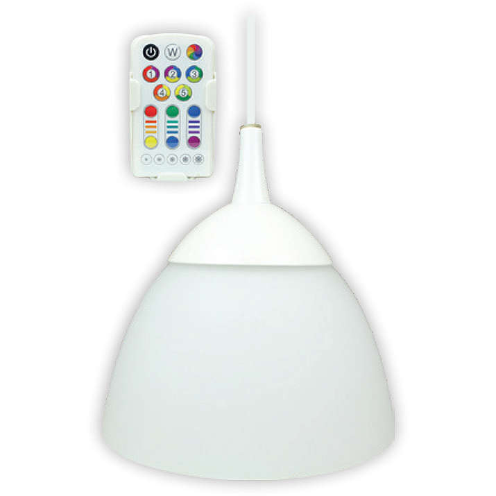 Dynamic Pendant Lighting Range RGBW Lucia