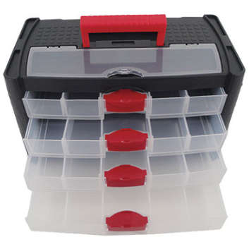4-drawer Storage Box - size 415 x 225 x 240mm