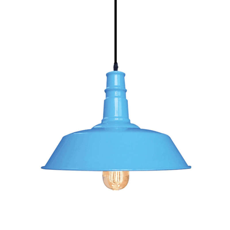 Traditional Pendant Light - Blue
