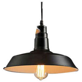 Traditional Pendant Light - Black