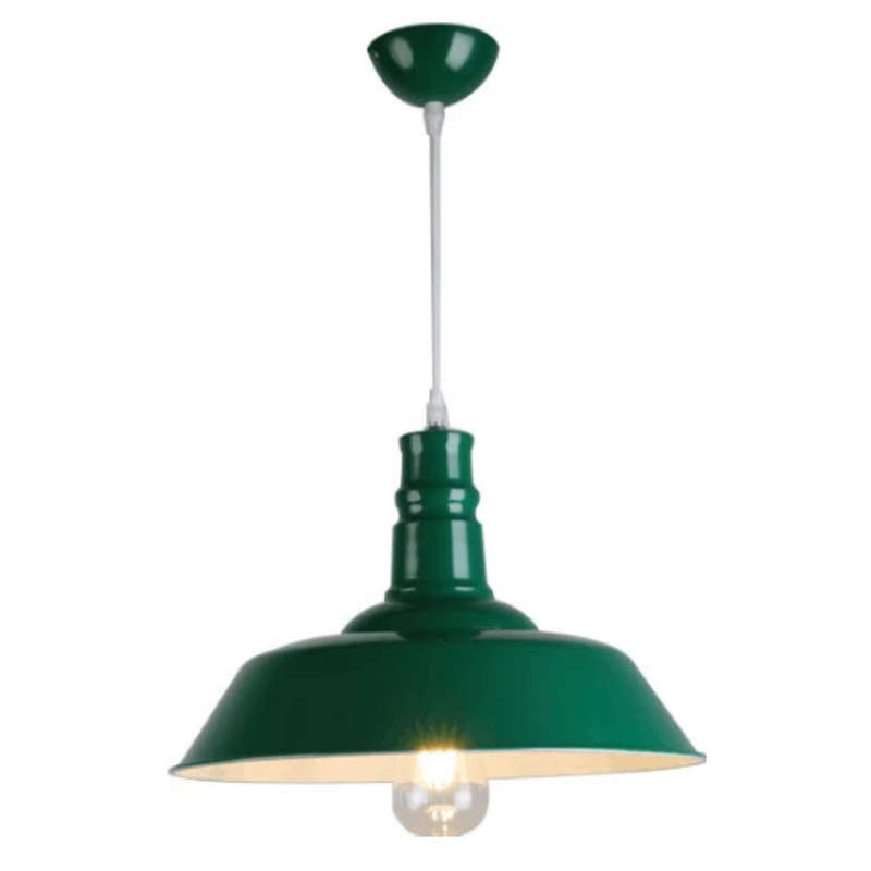 Traditional Pendant Light - Green
