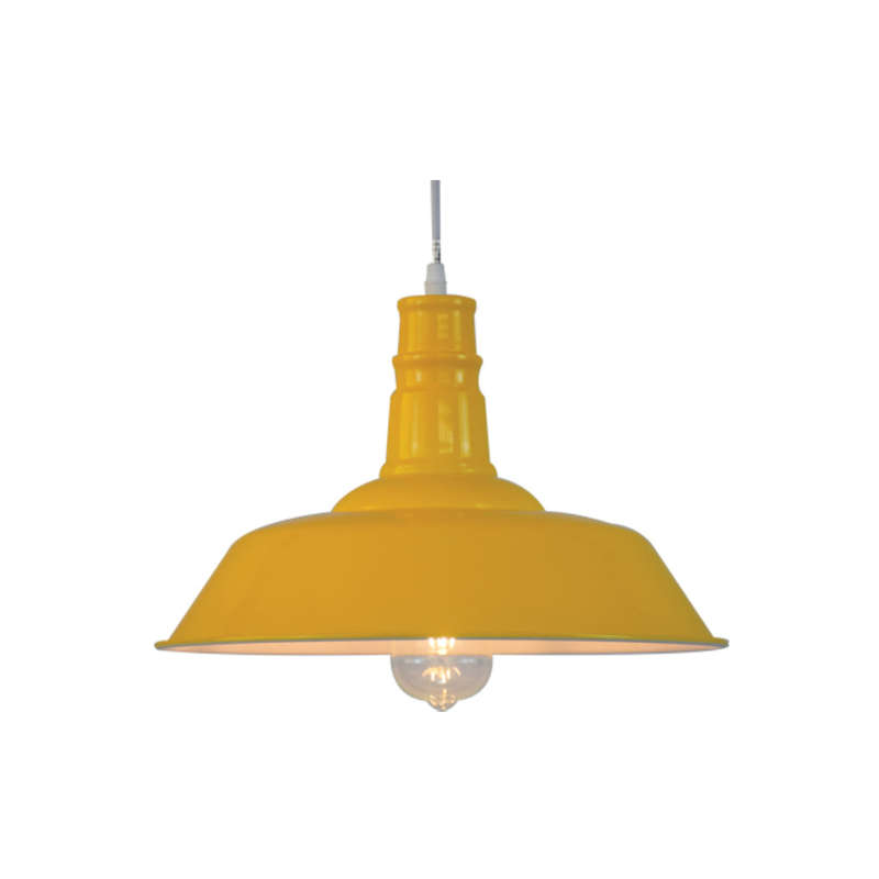 Traditional Pendant Light - Yellow