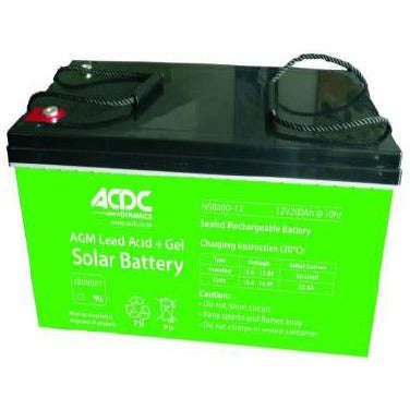 12V 100AH AGM Lead Acid & Gel Solar Battery