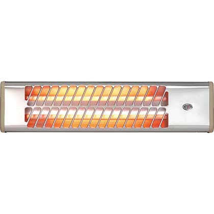 - 2 Bar Wall Mounted Quarts Heater
