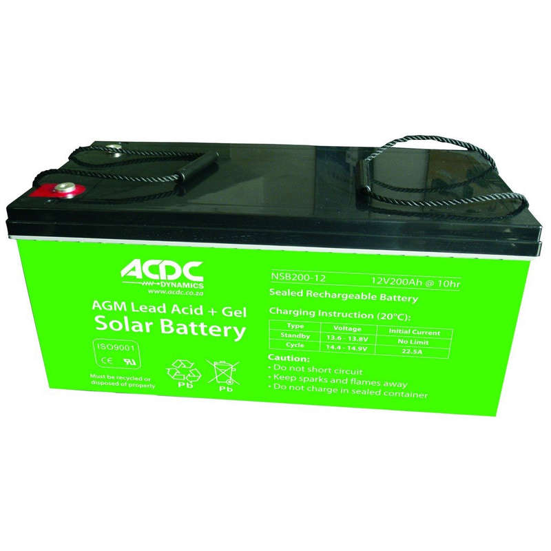 12V 65AH AGM Lead Acid and Gel Solar Battery