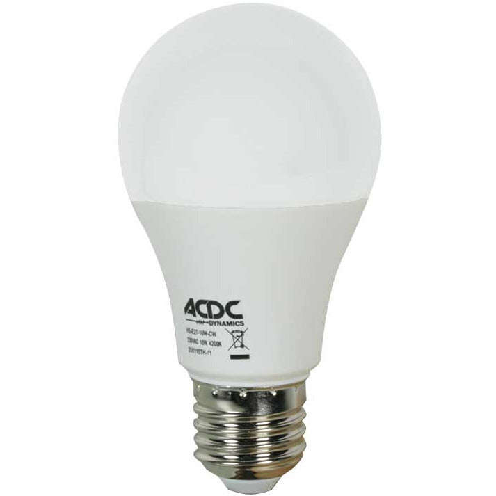 Pack of 3 110-240vac 5W Cool White LED Bulb E27 4200k
