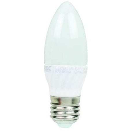 Pack Of Six 230vac Cool White Led Candle Lamp 3w e27