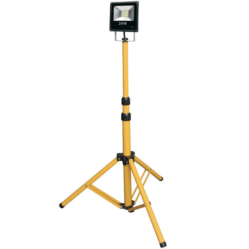 20W LED Floodlight with Stand - Large