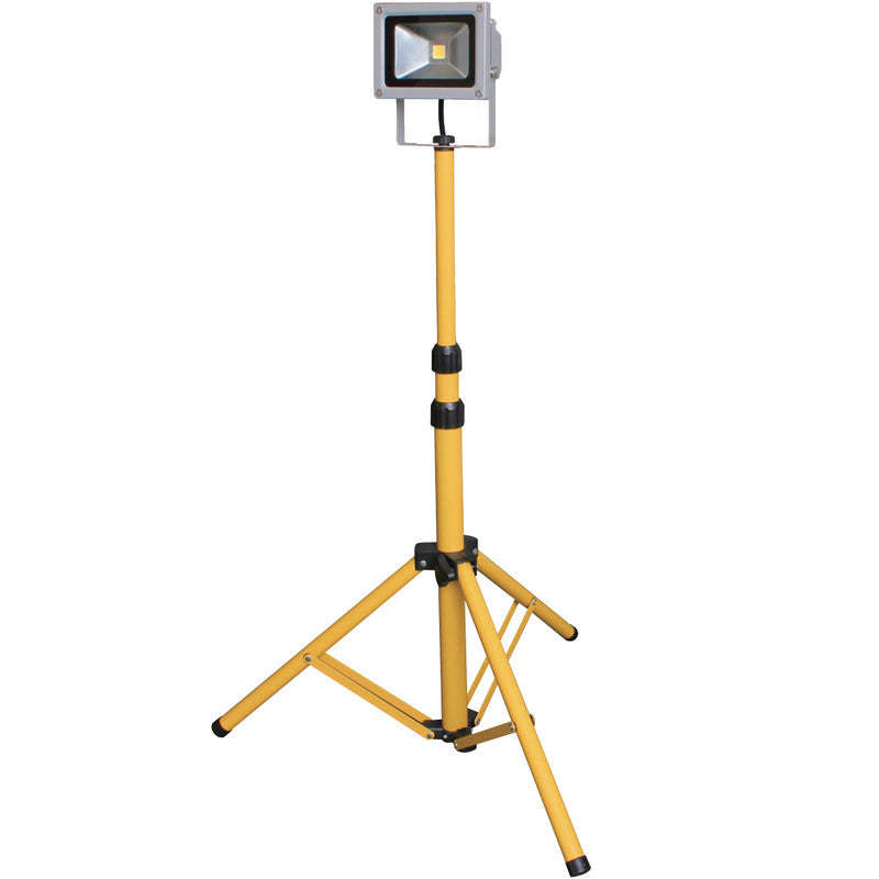 30W LED Floodlight + Stand 2000x295mm 6400K Daylight