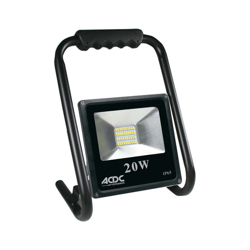 85/265vac 20w Cool White Led Flood Light C/W Stand Ip65