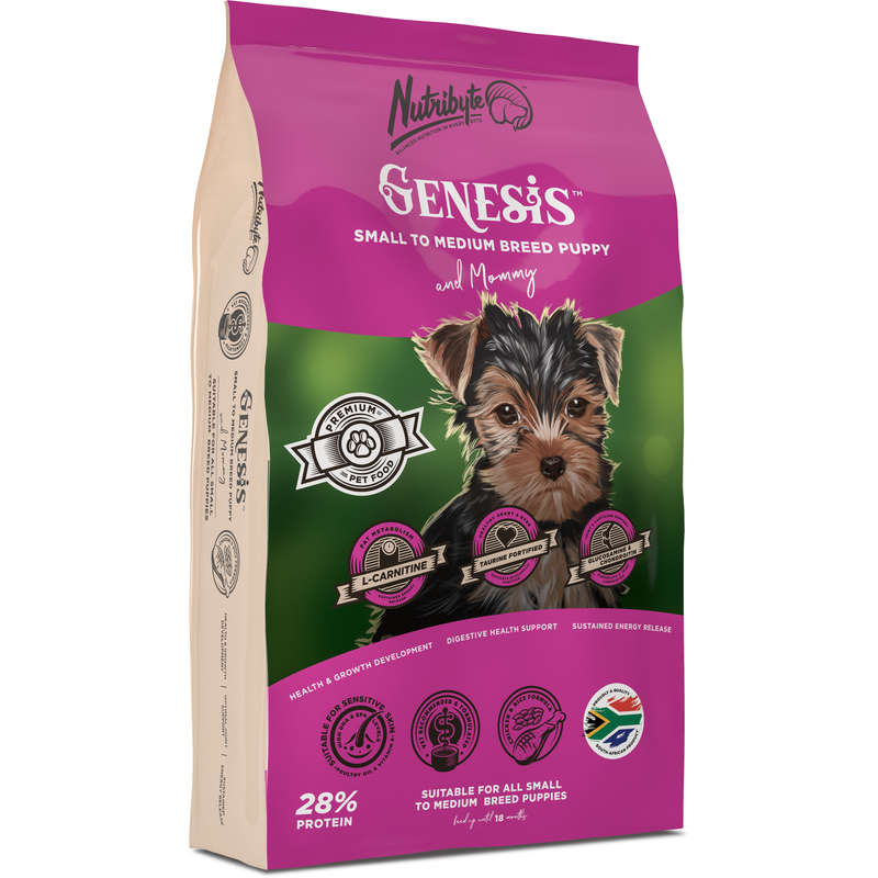 Nutribyte Small to Medium Breed Puppy Dog Food 4kg