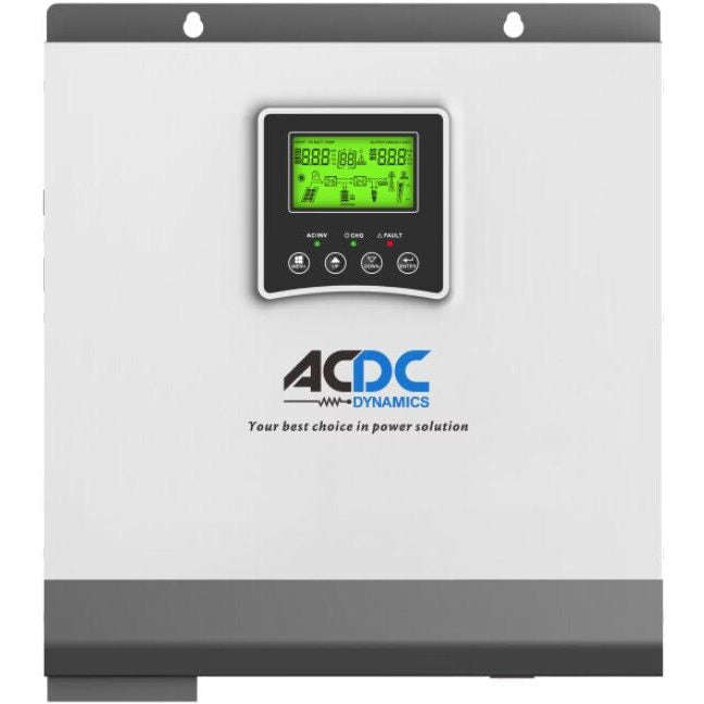 HYBRID SOLAR INVERTER 3000VA/24VDC C/W 60A MPPT CONT
