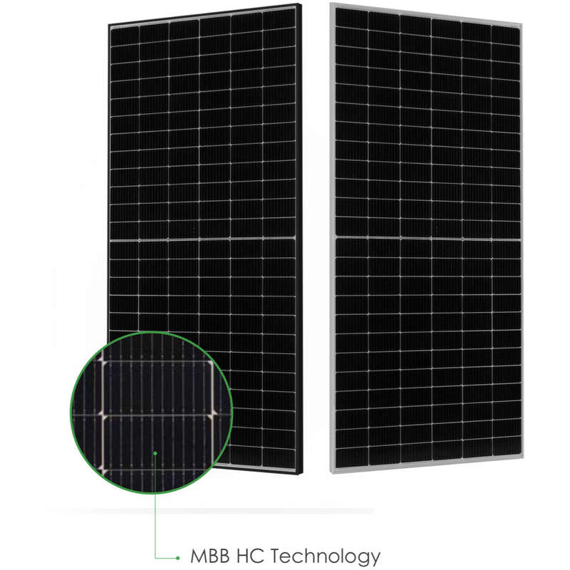 Pack of 8 470W Solar Panel Jinko  Mono Crystalline Half Cell 156 Cells