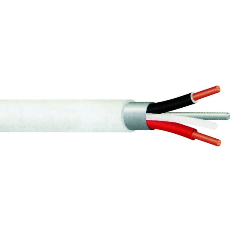 2.5mm x 2 CORE + E SURFIX WHITE /100M