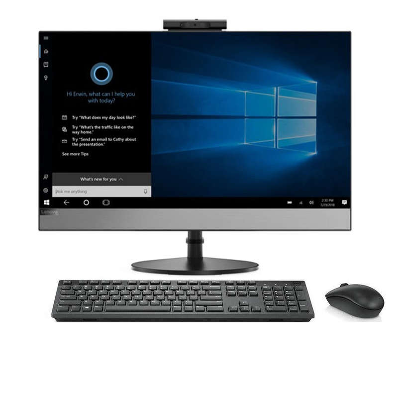 Lenovo V530 All in One PC | 9th Gen Hex Core i5, 8GB Ram, 256GB SSD, 23.8' FHD