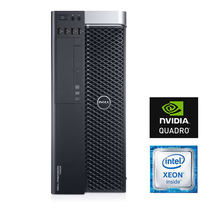 REFURBISHED - DELL PRECISION T5600- XEON E5-2650 - 8 CORE - 64GB DDR3 - 256GB SSD & 1TB HDD - 2GB...