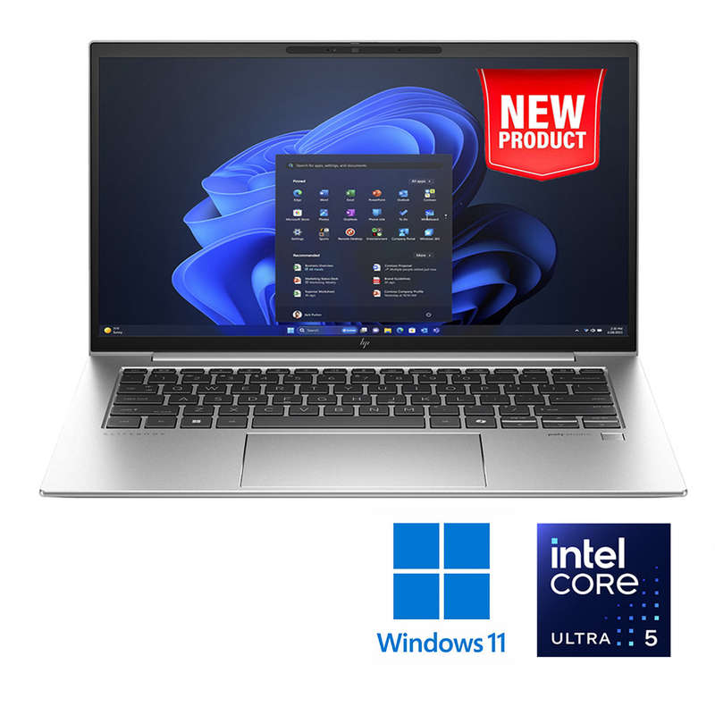 HP ELITEBOOK 840 G11 - INTEL CORE ULTRA 5 135U - 16GB DDR5 - 256GB NVME SSD - 14 INCH - LAPTOP - NEW
