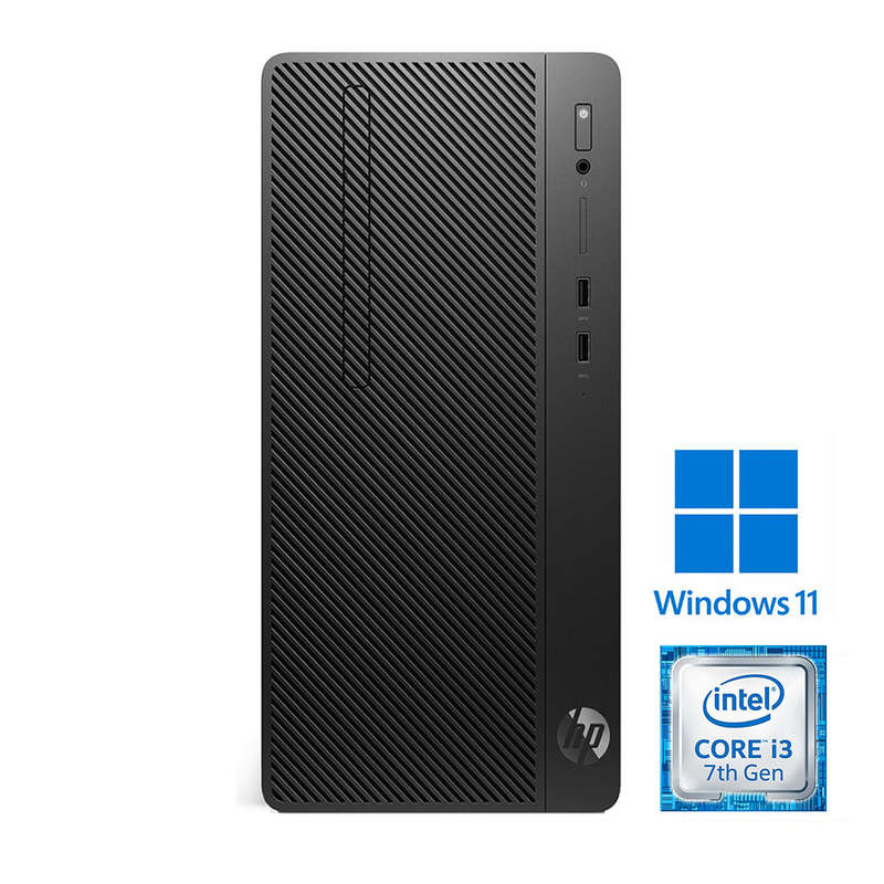 REFURBISHED - HP 290 G1 MICRO TOWER - I3 7100 - 8GB DDR4 - 256GB SSD - COMPUTER