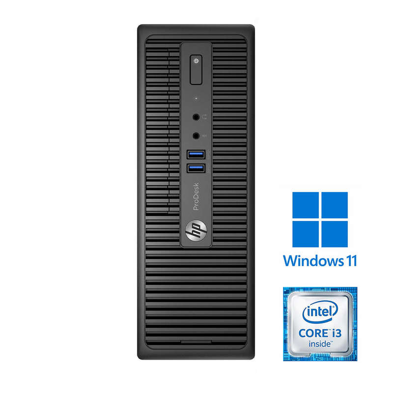 REFURBISHED - HP PRODESK 400 G3 SFF - I3 6100 - 8GB DDR4 - 256GB SSD - COMPUTER