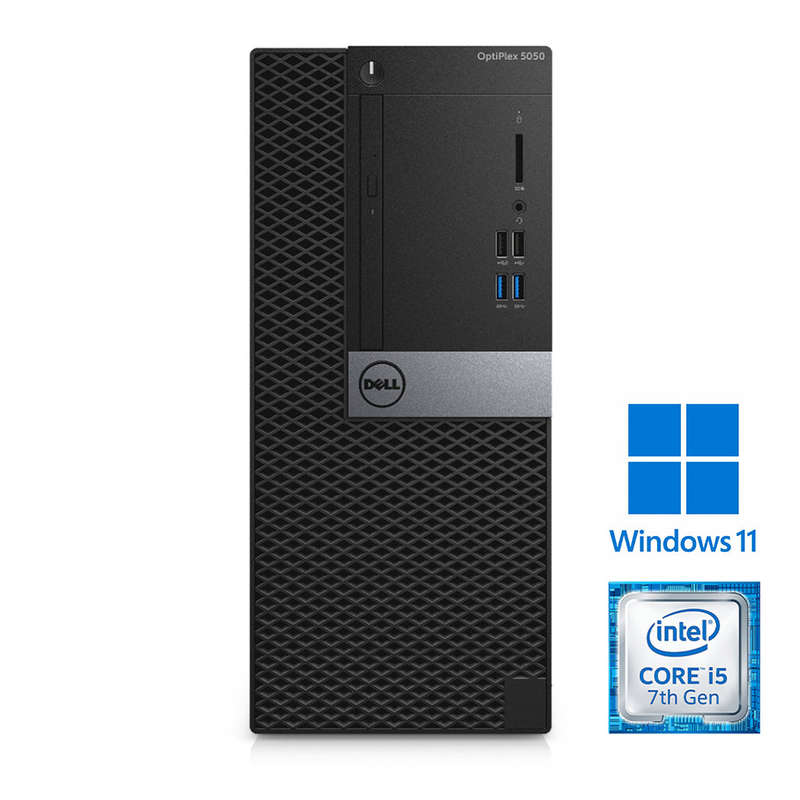 REFURBISHED - DELL OPTIPLEX 5050 MINI TOWER - I5 7500 - 8GB DDR4 - 256GB SSD - COMPUTER