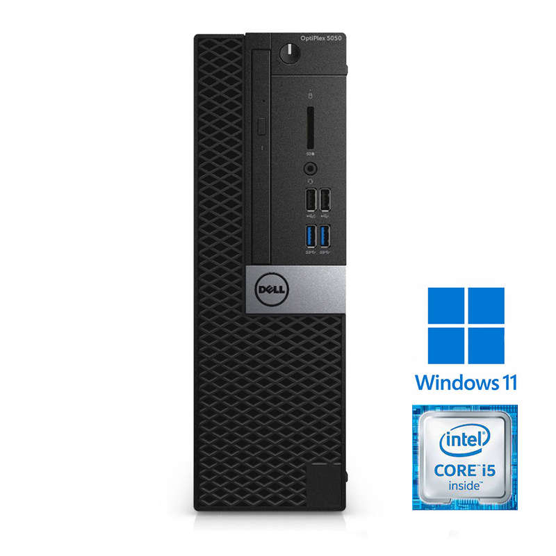 REFURBISHED - DELL OPTIPLEX 5050 SFF - I5 6500 - 8GB DDR4 - 256GB M.2 SSD - COMPUTER