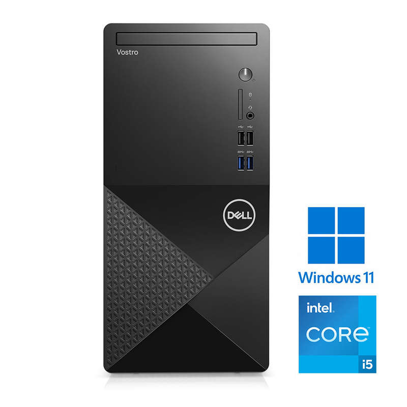 REFURBISHED - DELL VOSTRO 3910 MINI TOWER - I5 12400 - 12TH GEN - 16GB DDR4 - 512GB NVME SSD - CO...