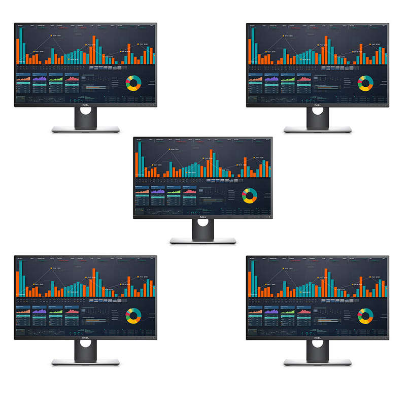 REFURBISHED - 5 x DELL P2317H - 23INCH - FULL HD - COMPUTER MONITOR
