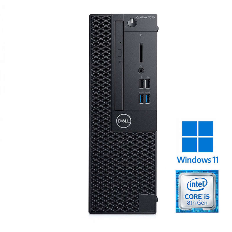 REFURBISHED - DELL OPTIPLEX 3070 SFF - I5 8500 - 8GB DDR4 - 256GB SSD - COMPUTER
