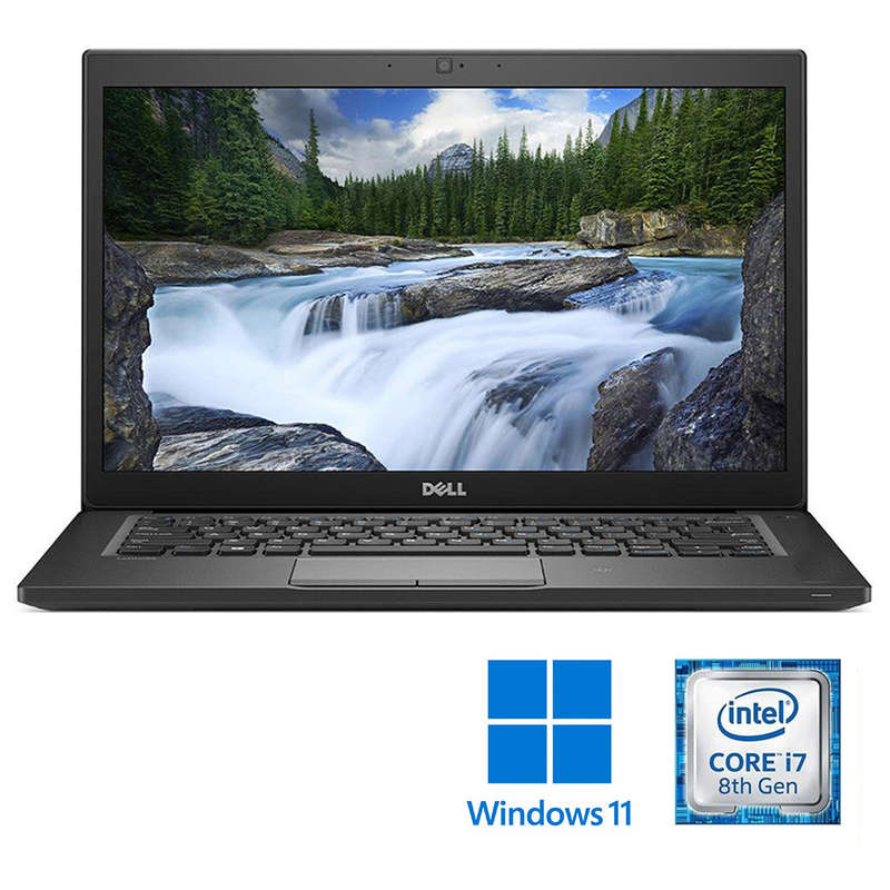 REFURBISHED - DELL LATITUDE 7290 - I7 8650U - 8GB DDR4 - 256GB M.2 SSD - 12.5 INCH - LAPTOP