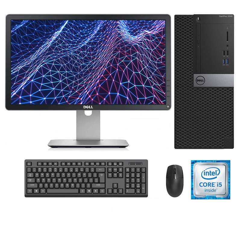 REFURBISHED - DELL OPTIPLEX 3040 MINI TOWER - I5 6500 - 8GB DDR3 - 256GB SSD - 23INCH - DELL - P2...