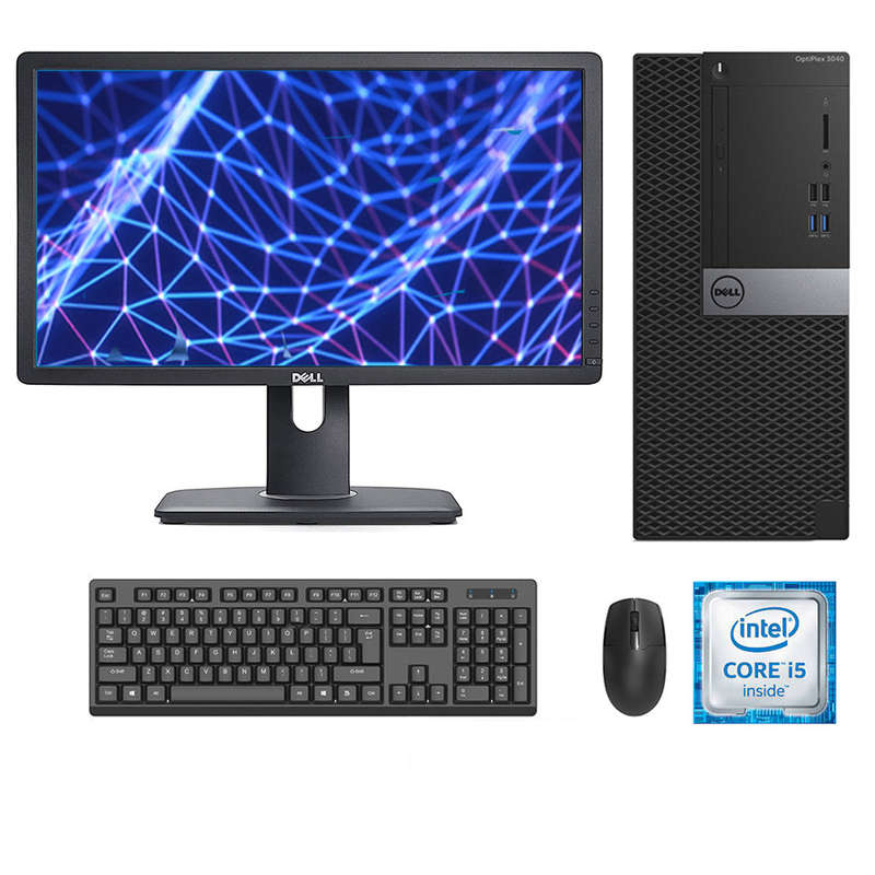 REFURBISHED - DELL OPTIPLEX 3040 MINI TOWER - I5 6500 - 16GB DDR3 - 256GB SSD - 23INCH - DELL - U...