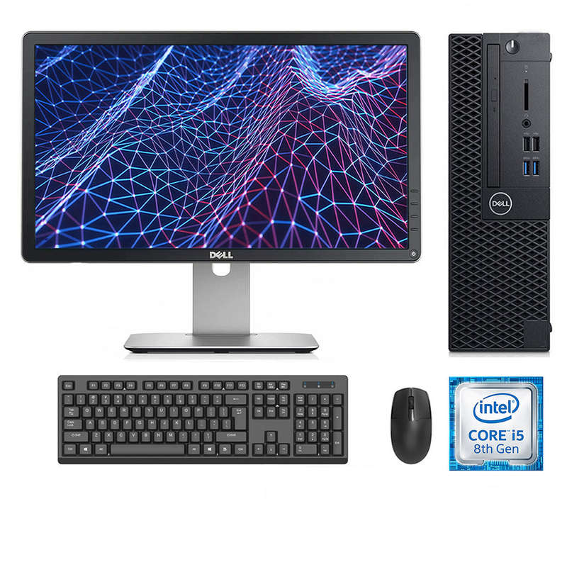 REFURBISHED - DELL OPTIPLEX 3060 SFF - I5 8400T - 8GB DDR4 - 256GB SSD - 23INCH - DELL - P2314HT ...