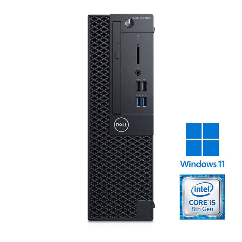 REFURBISHED - DELL OPTIPLEX 3060 SFF - I5 8400 - 8GB DDR4 - 256GB NVME SSD - COMPUTER