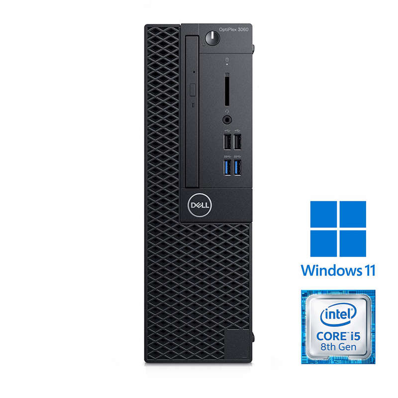 REFURBISHED - DELL OPTIPLEX 3060 SFF - I5 8400T - 8GB DDR4 - 240GB NVME SSD - COMPUTER