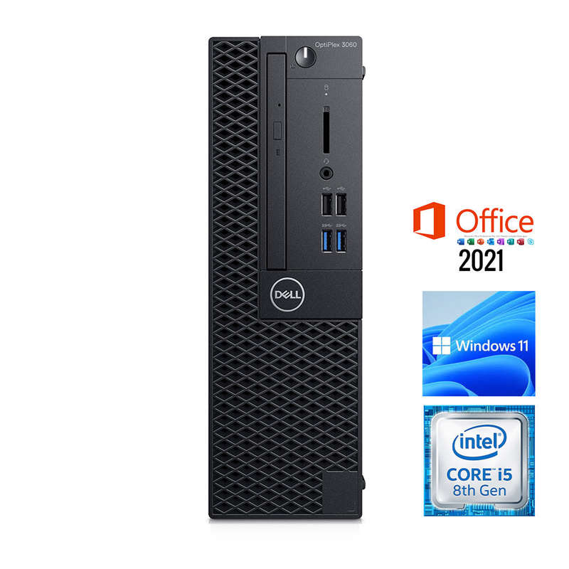 REFURBISHED - DELL OPTIPLEX 3060 SFF - I5 8400 - 8GB DDR4 - 256GB SSD - MS OFFICE 2021 - COMPUTER...