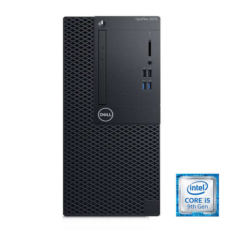 REFURBISHED - DELL OPTIPLEX 3070 MINI TOWER - I5 9400 - 8GB - 256GB SSD - 19INCH - DELL - E1916HE...