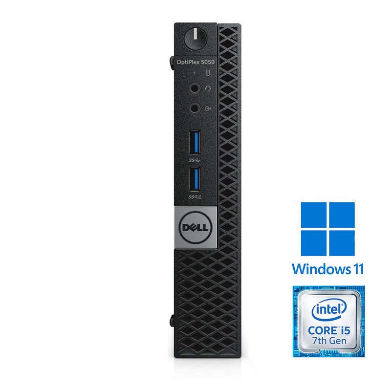 REFURBISHED - DELL OPTIPLEX 5050 MINI PC - I5 7500T - 8GB DDR4 - 256GB SSD - COMPUTER