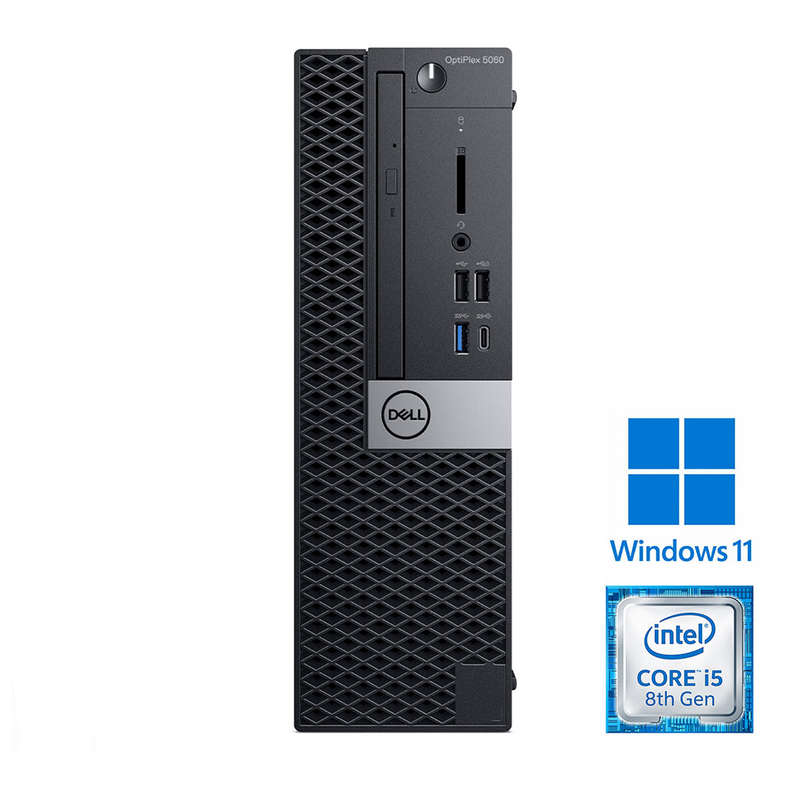 REFURBISHED - DELL OPTIPLEX 5060 SFF - I5 8400T - 8GB DDR4 - 256GB NVME SSD - 23INCH - DELL - P23...