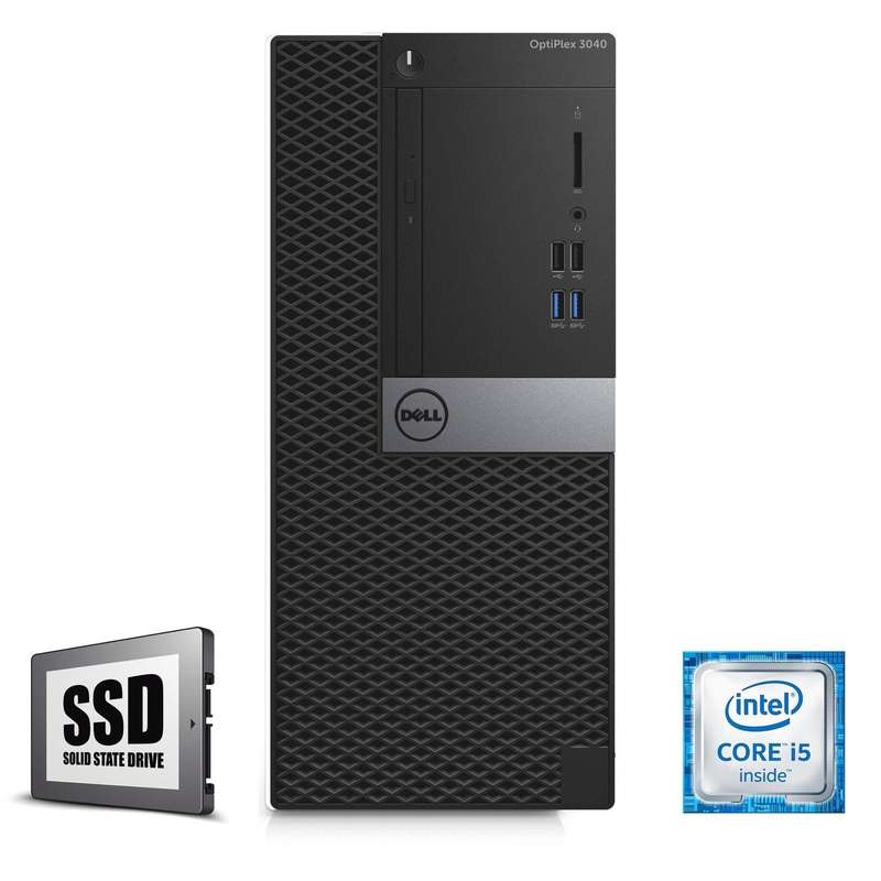 DELL OPTIPLEX 3040 MINI TOWER - I5 6500 - 8GB - 240GB SSD - COMPUTER - B-GRADE