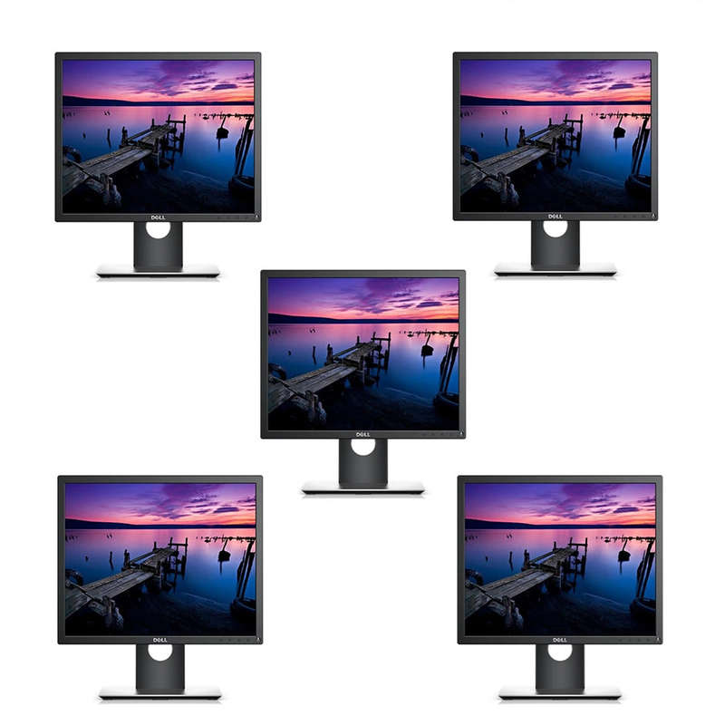 REFURBISHED - 5 x DELL P1917S - 19INCH - HDMI - COMPUTER MONITOR