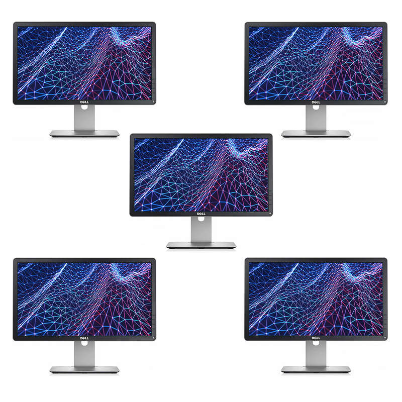 REFURBISHED - 5 x DELL P2314HT - 23INCH - FULL HD - COMPUTER MONITOR