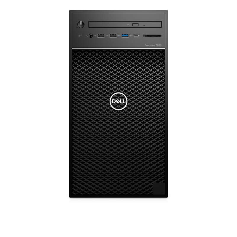 REFURBISHED - DELL PRECISION 3630 TOWER - XEON E-2246G - 6 CORE - 16GB DDR4 - 512GB M.2 SSD - 8GB...