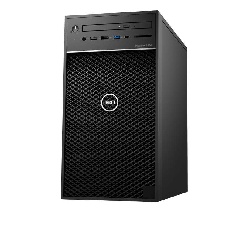REFURBISHED - DELL PRECISION 3630 TOWER - XEON E-2246G - 6 CORE - 16GB DDR4 - 512GB M.2 SSD - 8GB...