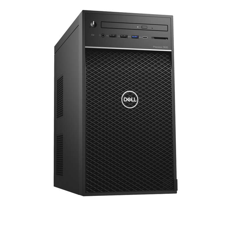 REFURBISHED - DELL PRECISION 3630 TOWER - XEON E-2246G - 6 CORE - 16GB DDR4 - 512GB M.2 SSD - 8GB...