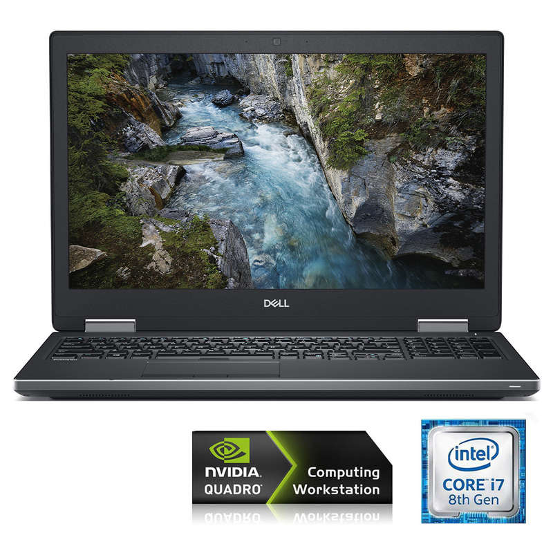 REFURBISHED - DELL PRECISION 7730 - I7 8750H - 32GB DDR4 - 512GB NVME SSD - 6GB NVIDIA QUADRO P32...
