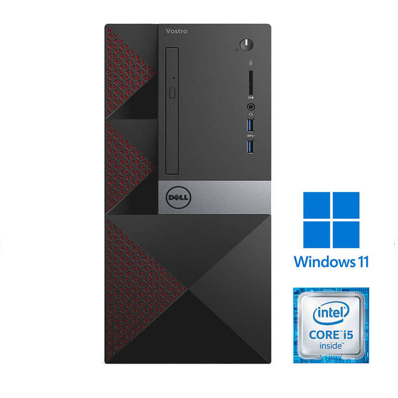 REFURBISHED - DELL VOSTRO 3650  MINI TOWER - I5 6500T - 8GB DDR3 - 256GB SSD - COMPUTER
